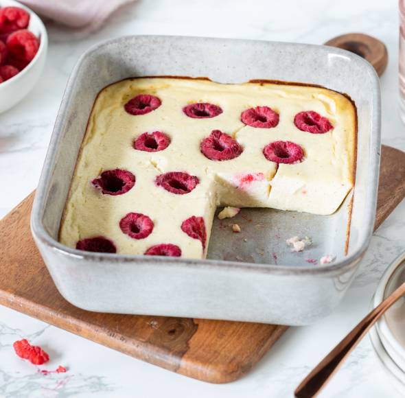 Skyr-Grießschnitten