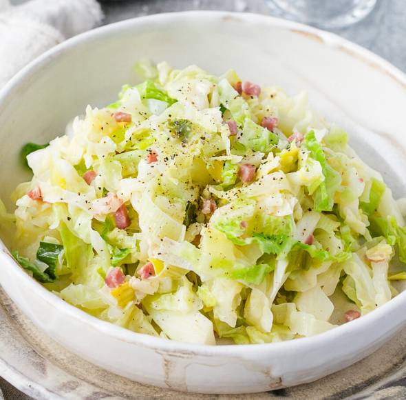 Cremiger Rahmwirsing