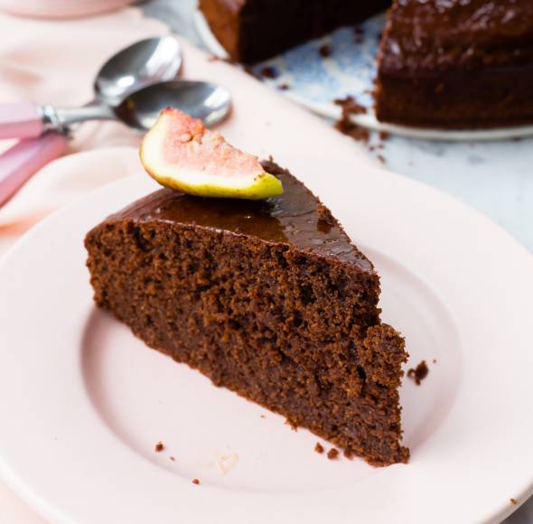 Schokoladenkuchen, vegan & glutenfrei