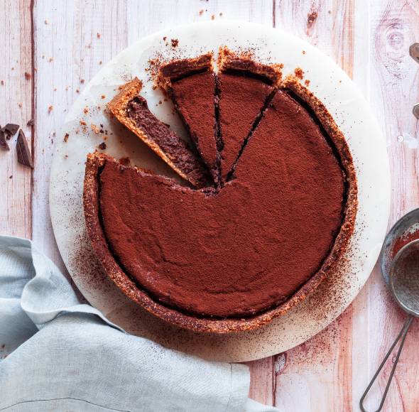 Schokotarte ohne Mehl