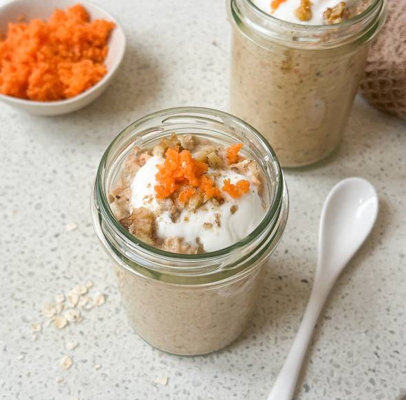 Carrot Cake Overnight Oats