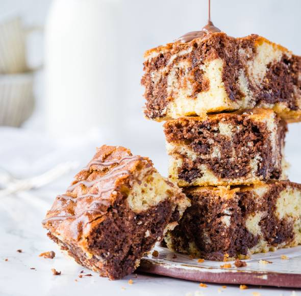 Marmorkuchen vom Blech