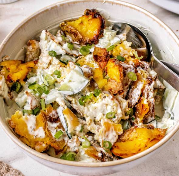 Smashed Potato Salat