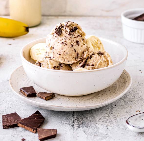 Bananen-Split Nicecream