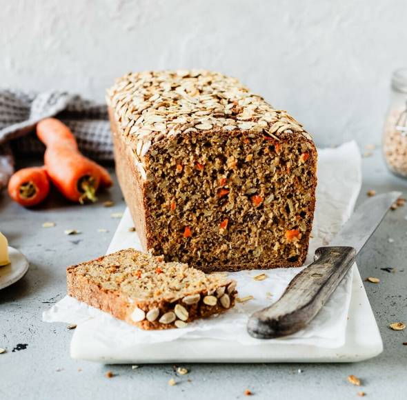 Saftiges Fitnessbrot