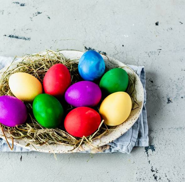 Eier färben mit roter Zwiebelschale | ZauberMix