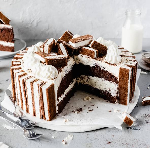 Milchschnittentorte