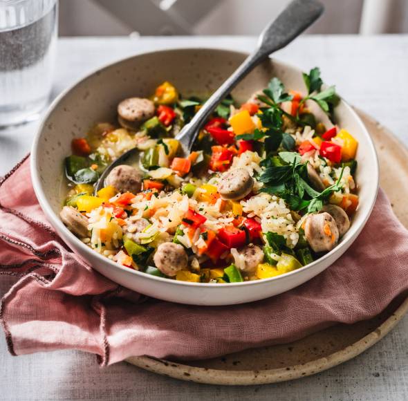 Paprika-Trio-Reis-Suppe