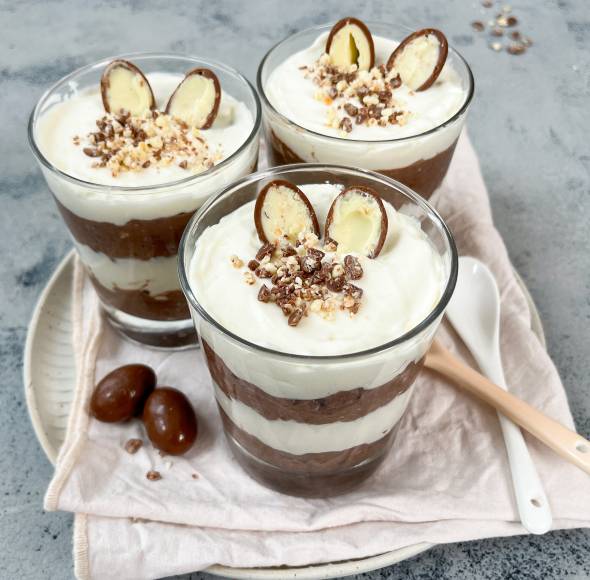 „Schokobons“-Dessert