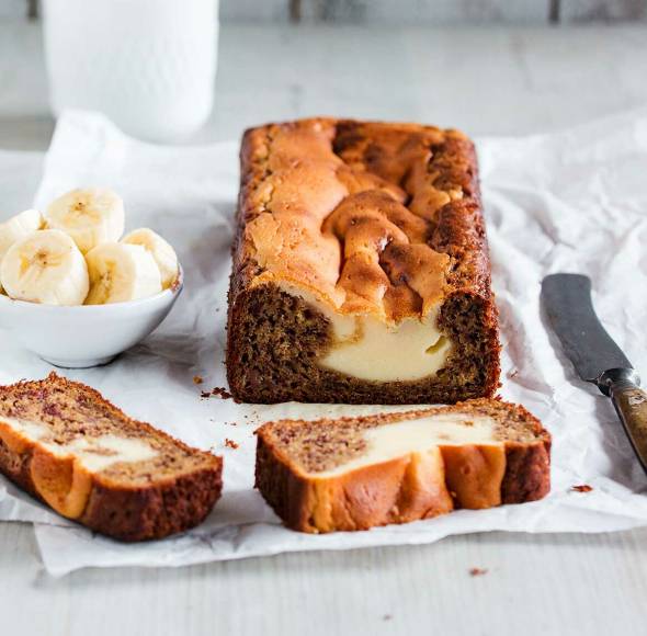 Banana Cheesecake Bread