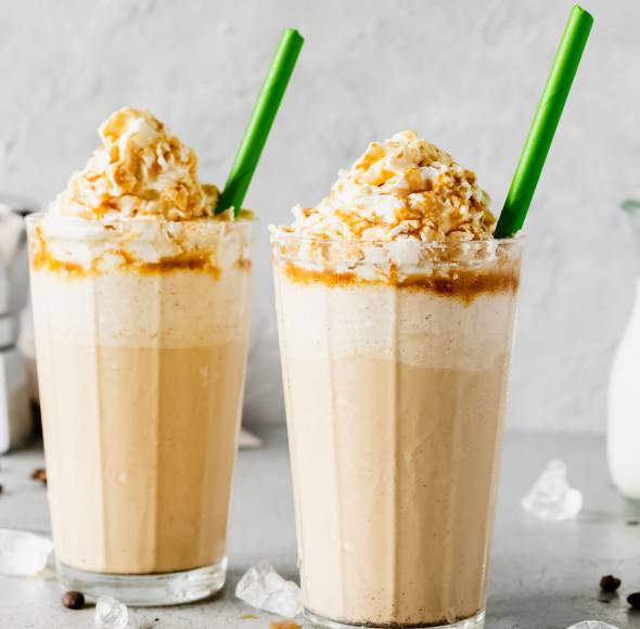 Frappuccino mit Karamell wie bei Starbucks