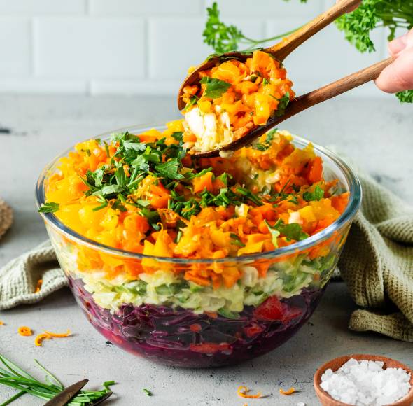 Bunter Picknicksalat