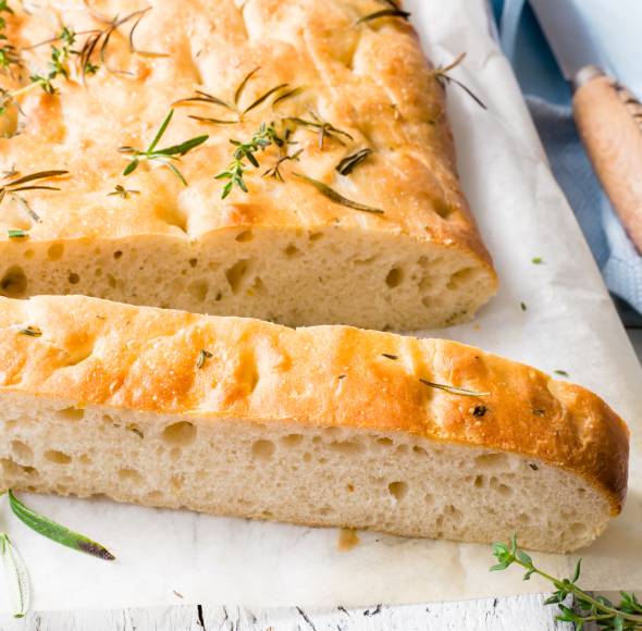 Rosmarin-Zitronen-Focaccia
