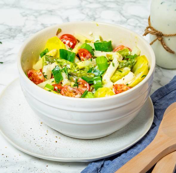 Spargel-Kartoffelsalat Sylter Art