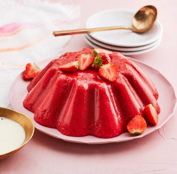 Erdbeer-Wackelpudding