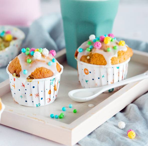 Konfetti-Muffins