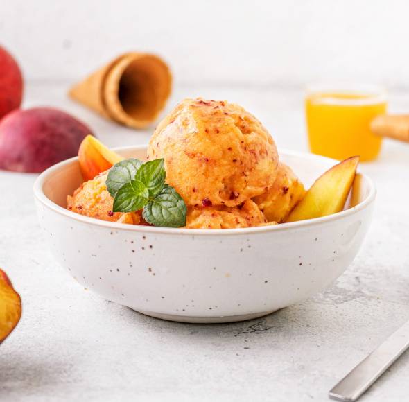 Veganes Melonen Softeis | ZauberMix