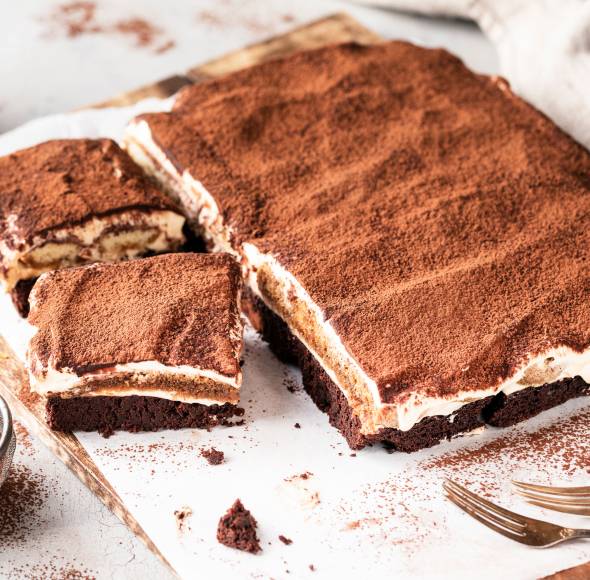 Tiramisu-Brownies