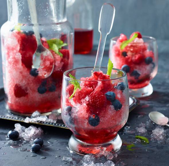 Waldbeeren-Slushie