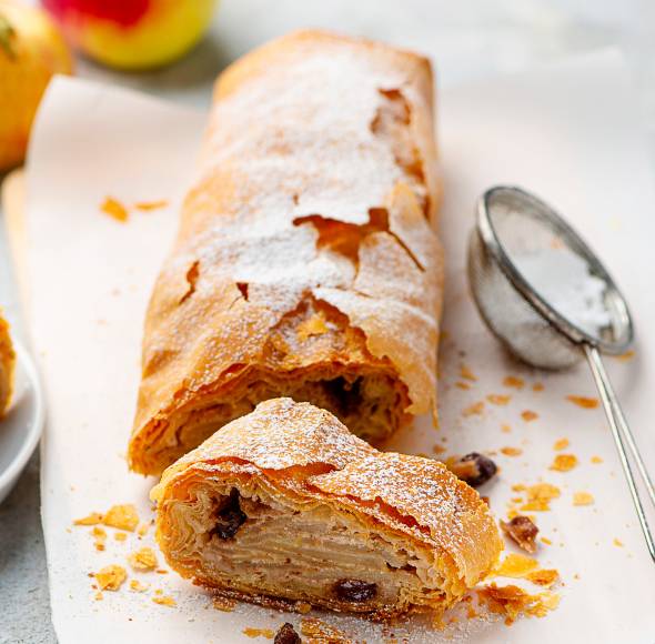 Apfel-Karamell-Kuchen mit Gelinggarantie | ZauberMix