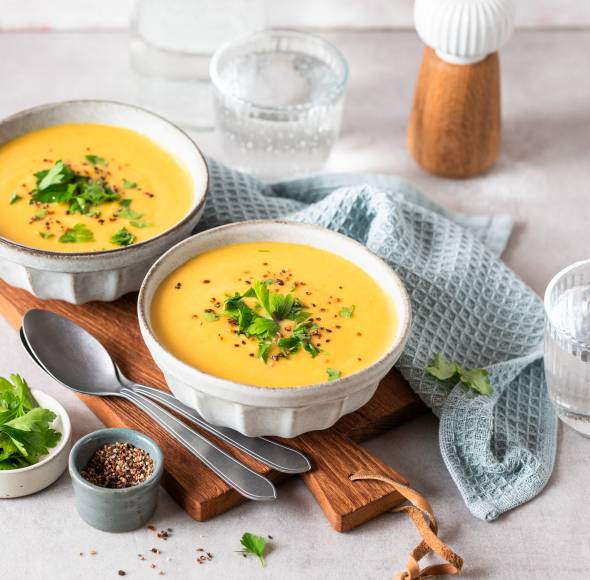 Einfache Kartoffelsuppe aus 5 Zutaten