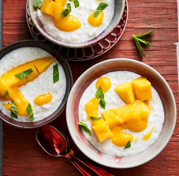 Mango-Milchreis