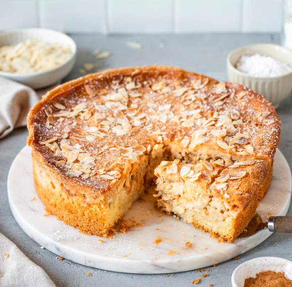 Superschneller Apfelkuchen