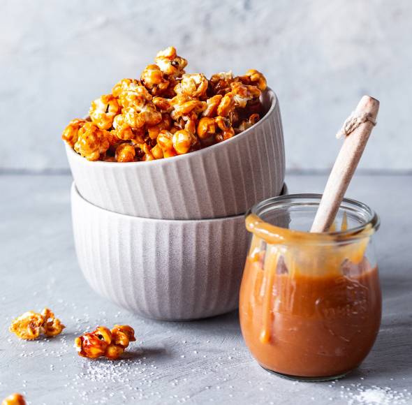 Karamell-Popcorn selber machen