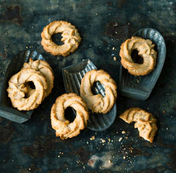 Schnelle Walnussringe