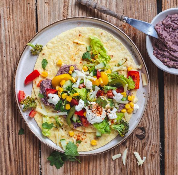 Tortillas aus Maismehl