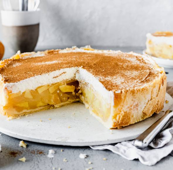 Apfel-Wein-Torte