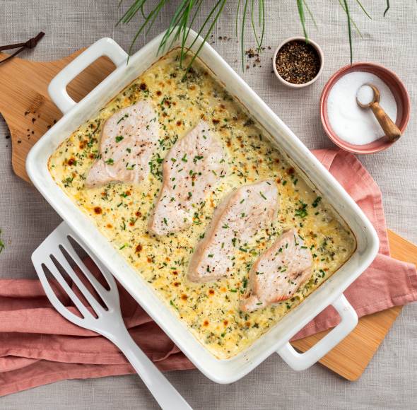 Hähnchenspieße mit Paprikasalat im Monsieur Cuisine | ZauberMix