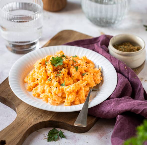 Rührei aus dem Monsieur Cuisine