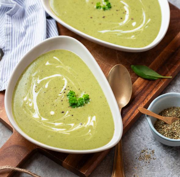 Gemüse-Cremesuppe