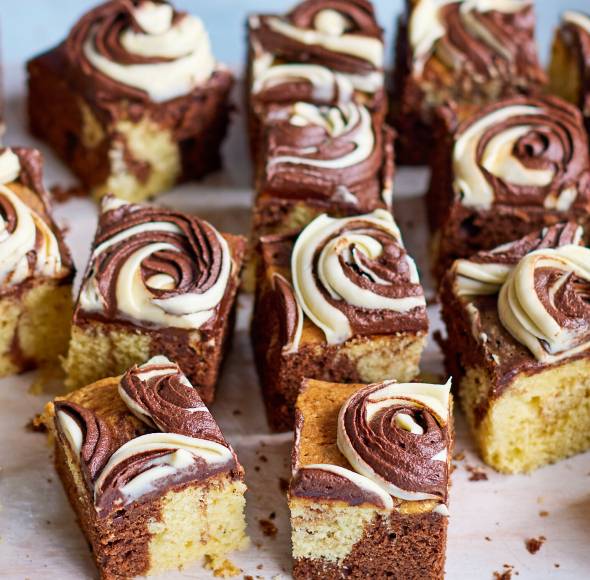 Marmorkuchen vom Blech