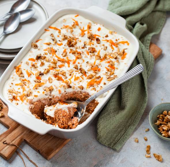 Carrot Cake Baked Oats