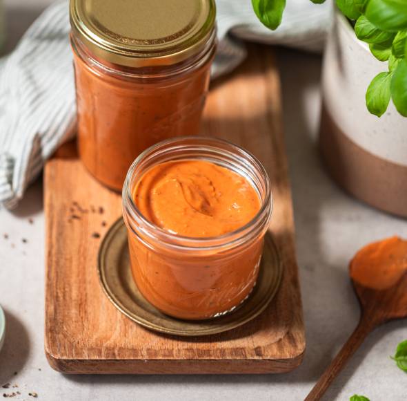 Schnelle Tomatensoße Pomodoro für Pasta