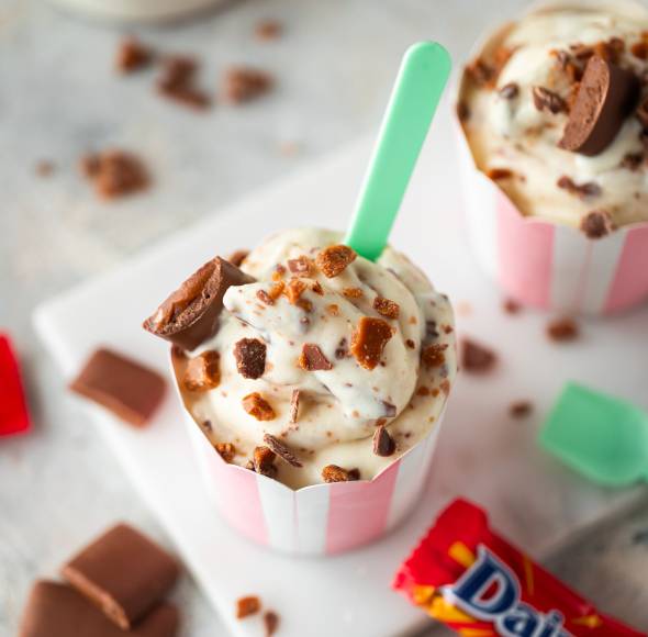 „McFlurry“ Eis mit „Daim“