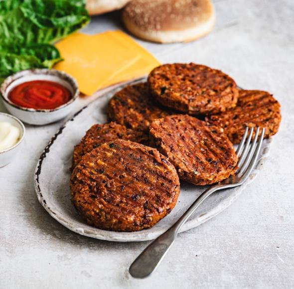 DER BESTE vegetarische BBQ Burger  – merkt keiner!