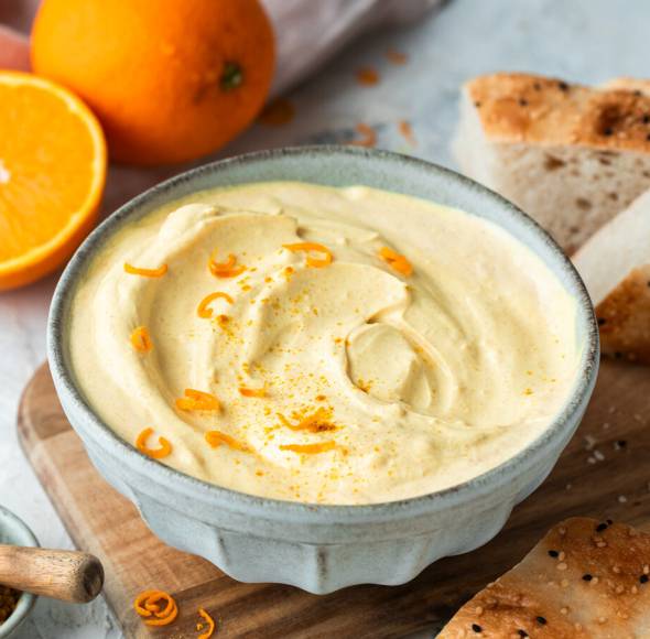 Orangen-Curry-Dip