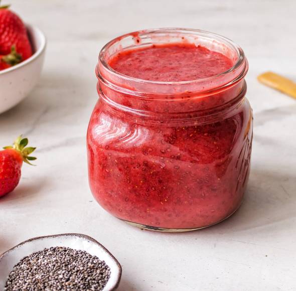 Erdbeermarmelade ohne Gelierzucker