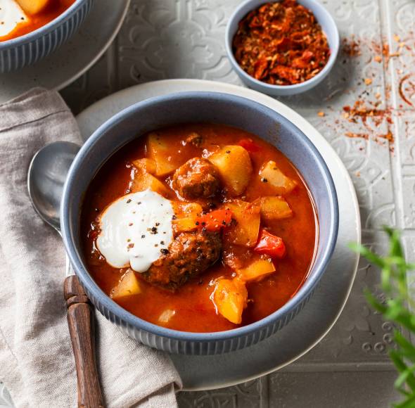 Gulasch Balkan Style