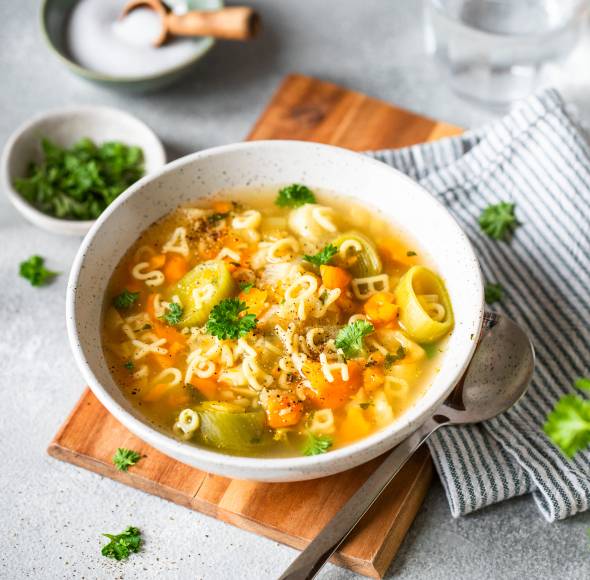 Buchstabensuppe für die Seele