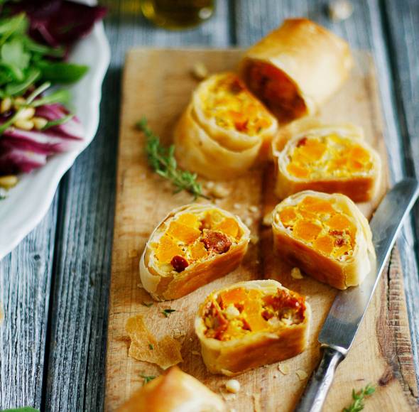 Einfacher Kürbis-Strudel