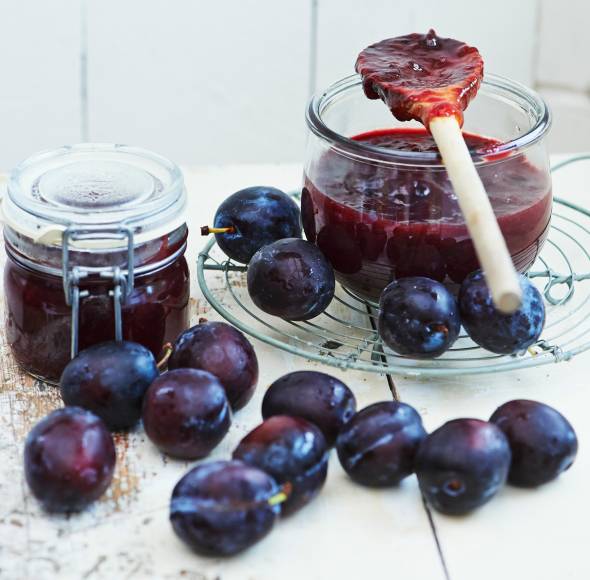Schnelles 2-Zutaten-Pflaumenmus