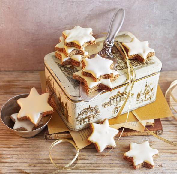 Einfache Zimtsterne aus 6 Zutaten