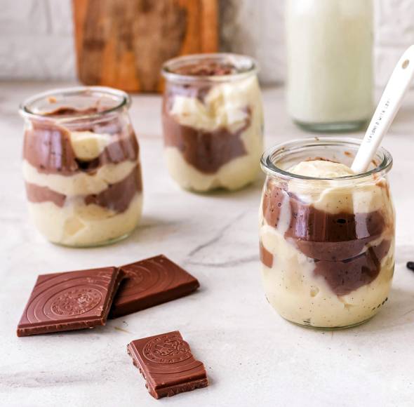 Kuhflecken-Pudding  à la Paula