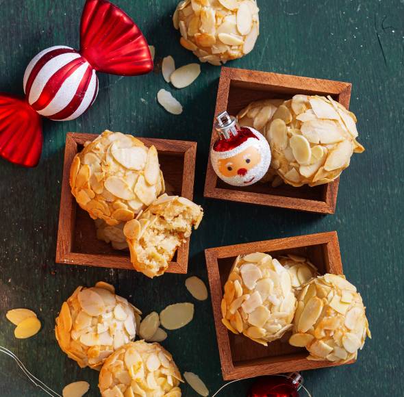 Marzipan-Wölkchen aus 4 Zutaten