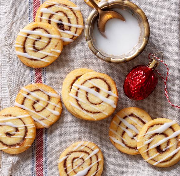 Zimtschneckenplätzchen