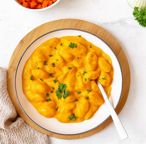 15-Minuten-Gnocchi mit Kürbis